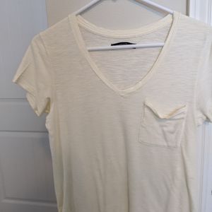 Abercrombie Loose fit yellow t-shirt